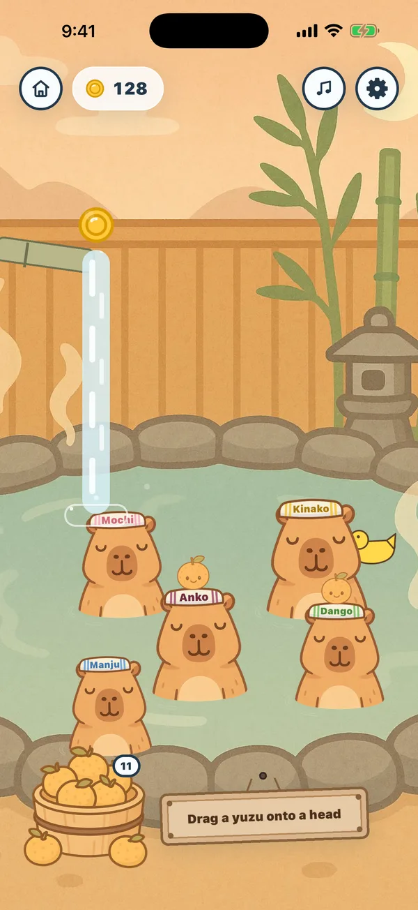 The onsen pool