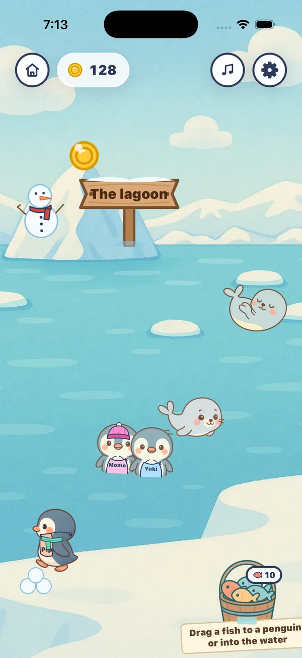 The lagoon
